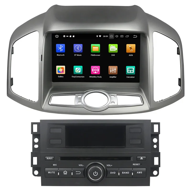 Best 8" Octa Core 4G WIFI Android 8.1 4GB RAM 64GB ROM Car DVD Multimedia Player Radio Stereo For Chevrolet Captiva Epica 2012-2018 1