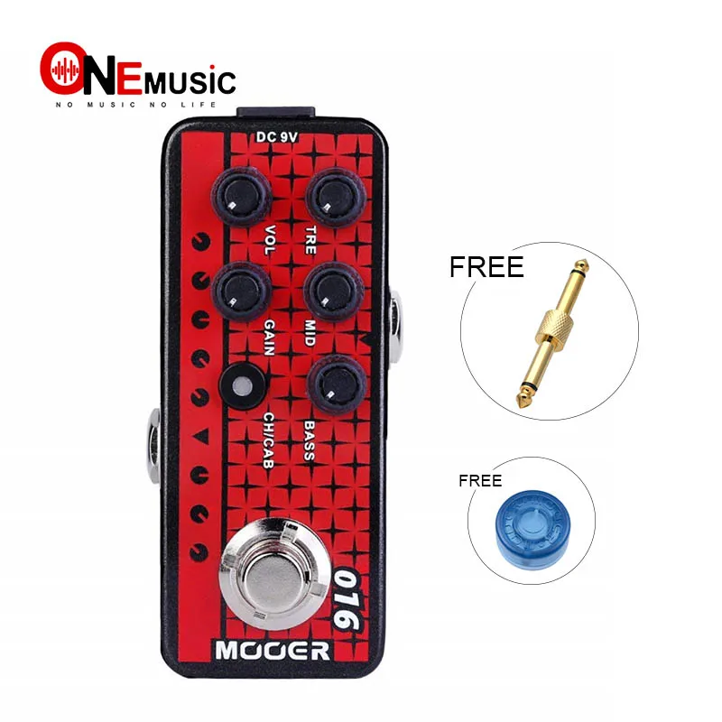 

MOOER Guitar Digital Preamp 016 PHOENIX homage to Modern German-designed Metal Amps for Modern High Gain Lovers