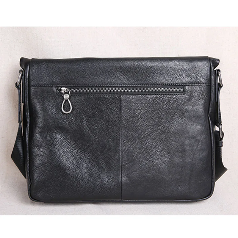 AETOO Shoulder bag men's leather crossbody bag new men's bag top layer leather ultra-thin men's casual bag