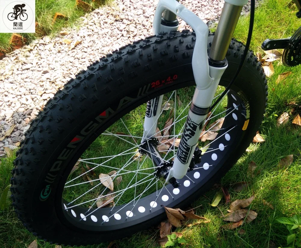 Excellent Kalosse Hydraulic brakes Beach bikes  26*4.0  tires   bicycle Soft-tail  frame   24/27/30 speed   tyre dirt bike, Snow bikes 4