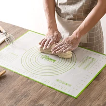 Домашние силиконовые резиновые наколенники кухонные инструменты для обжига Большие размеры панели коврики и поверхности прокатки силиконовые колодки