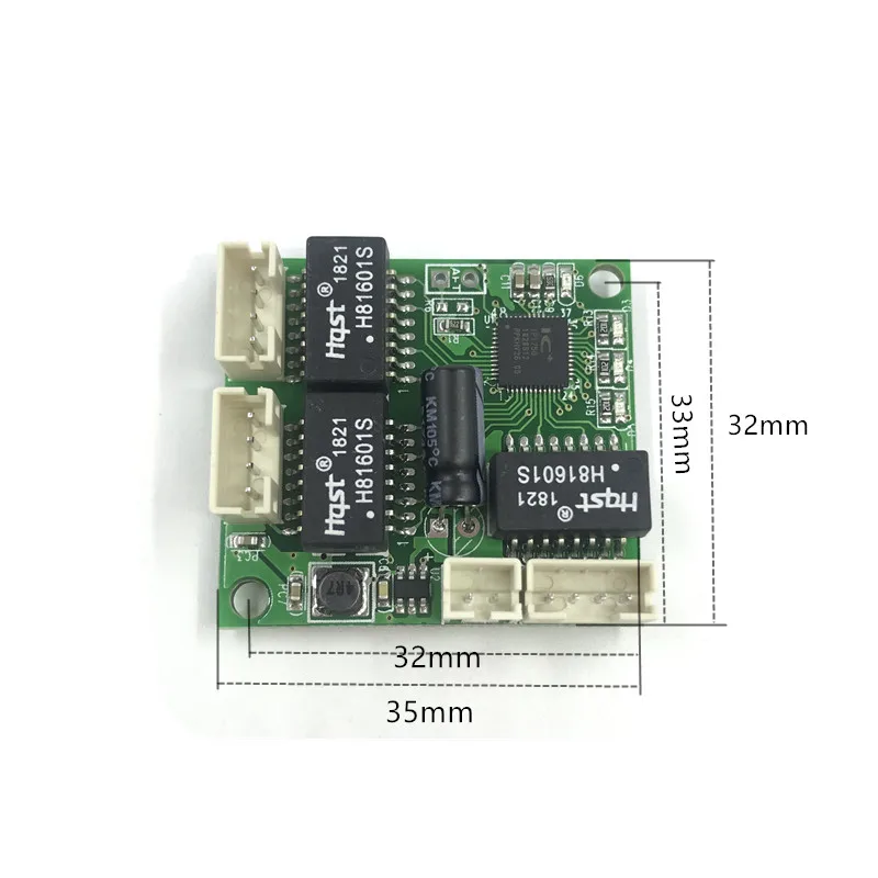 Мини PBCswitch модуль управления воспроизведением oem модуль мини Размер 3/4/5 сетевые порты коммутаторы печатной платы мини-модуль-коммутатор 10/100 Мбит/с