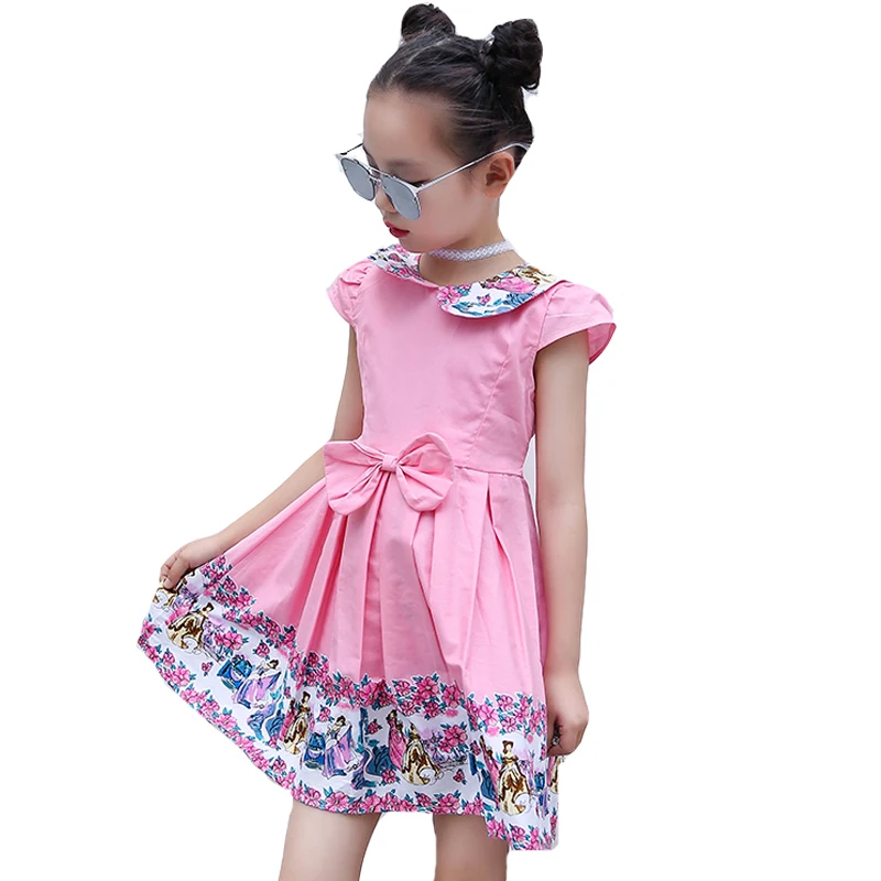 Платья для малышей, одежда для девочек, детские праздничные платья принцессы для малышей, летний сарафан для детей 2, 3, 4, 5, 6, 8, 9, 10, 12 лет, Vestidos