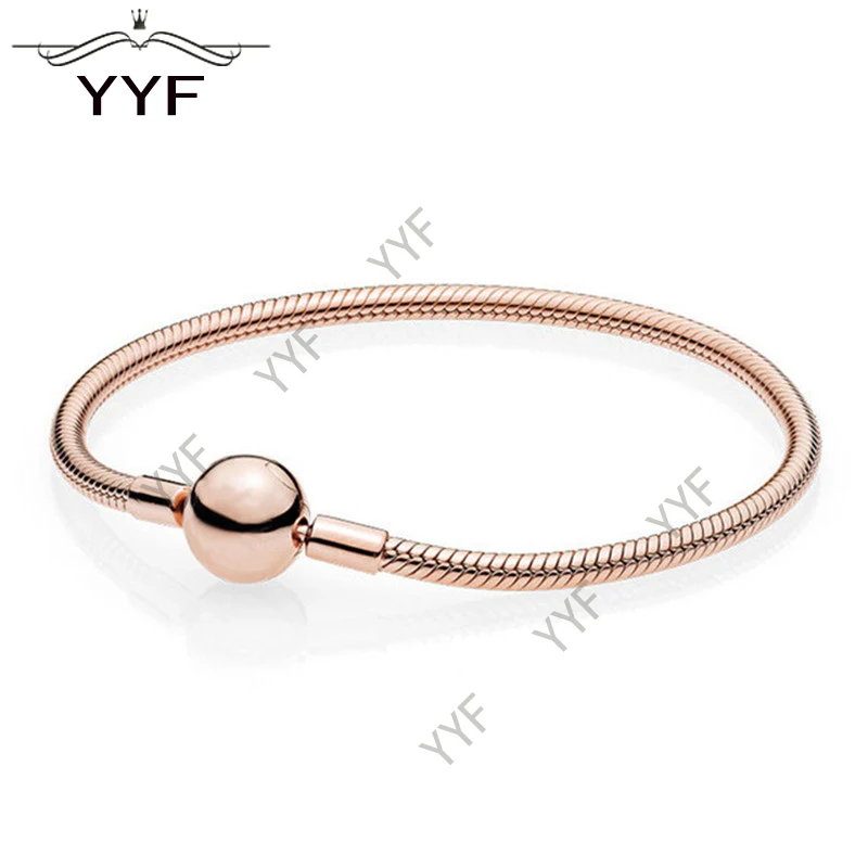 YYF Оригинал 100% 1: 1S925 браслет подходит для серебряных бусин из чистого серебра и DIY