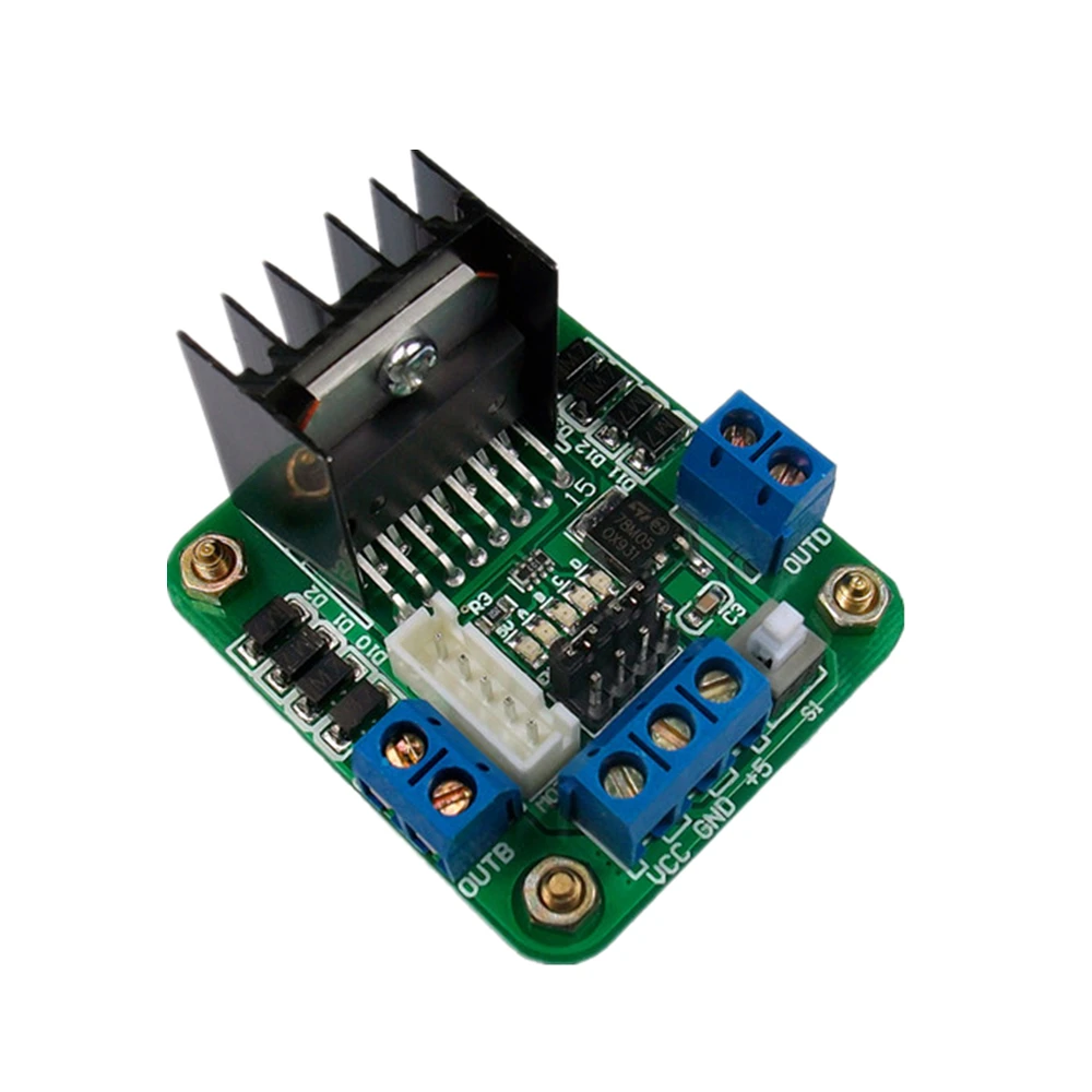 RD DC L298n Двойной высокой мощности двойной двигатель постоянного тока шаговый