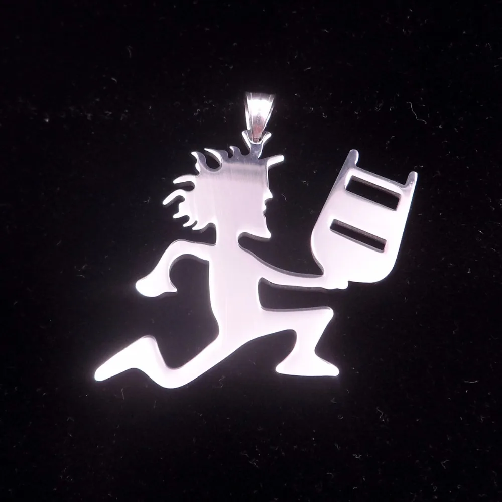 Liberi La Nave! Lotto 5 Pezzi In Acciaio Inossidabile Lucidato A Specchio Grande Da 2 Pollici Con Ciondolo Icp Pendenti Juggalo Posse Twiztid Nessuna 