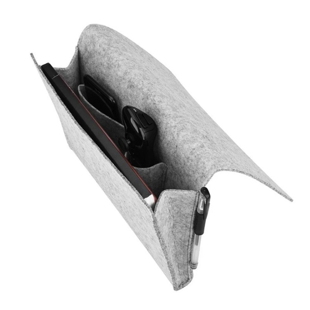

Multifunction Bedside Sofa Hanging Holder Storage Organizer Box Magazine Smart Phone Remote Controll Storage Bag Pockets