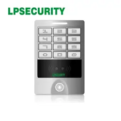 LPSECURITY RFID EM 125 кГц двери доступа Управление Wiegand26 считыватель Водонепроницаемый sKey W-w