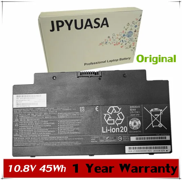 

7XINbox 10.8V 45Wh 4170mAh Original FPCBP424 FMVNBP233 Laptop Battery For Fujitsu LifeBook FPCBP424 FMVNBP233