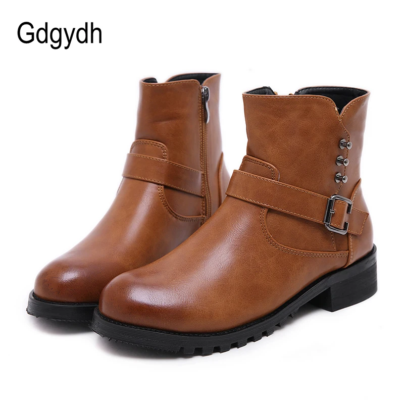 

Gdgydh 2018 Fashion Spring Chelsea Boots Autumn Ankle Boots Women Party Gift Platform Heels Zipper Ladies Casual Shoes Promotion