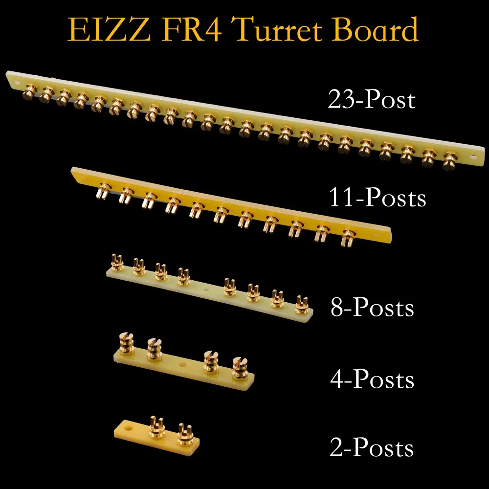 EIZZ 1 шт. высокого класса посты FR4 револьверная доска тег полосы терминал Луг доска для Винтаж Hifi ламповый усилитель гитары AMP DIY проект