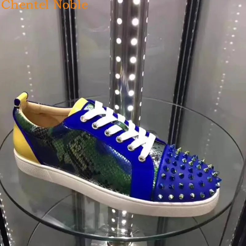 Chaussures En Lace Sports Air Hommes up As Noble Sneaker 2018 Pour Pointu De Marche Plein Loisirs Cuir Chentel Mode Picture Nouveau Rivet 2EWDH9I