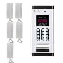 Новое поступление Невизуальный Строительство домофон. для 5-квартиры аудио домофон, пароль разблокировки функции