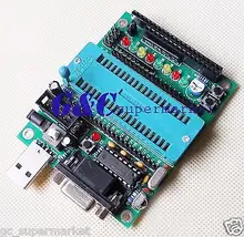 C51 AVR MCU development board DIY learning board kit Parts and components