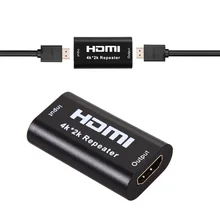 1080 P 3D HDMI 4 к* 2 к повторитель удлинитель Booster адаптер по сигналу HDTV до Booster адаптер до 40 м