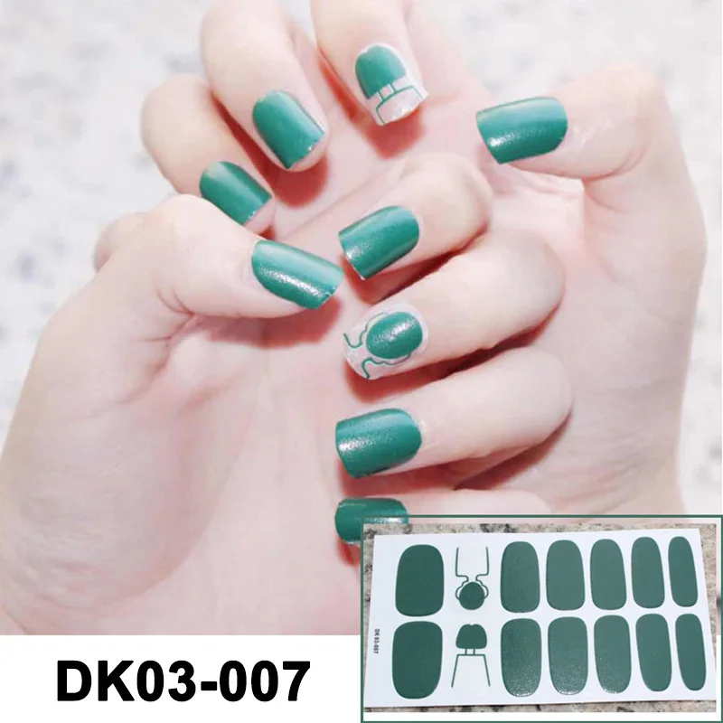 14 Pcs/Sheet Matte Full Nail Stickers DIY Water-proof Nail Art Decoration KG66
14 Pcs/Sheet Matte Full Nail Stickers DIY Water-proof Nail Art Decoration KG66