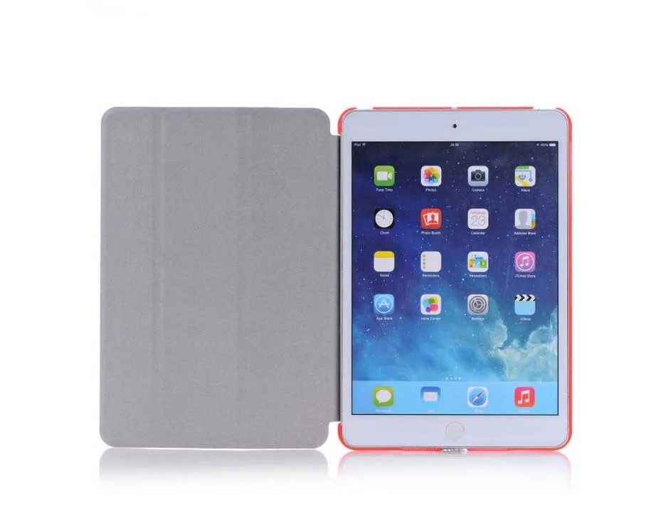 Для Apple iPad Air 2 Sleeping Wakup ультратонкий кожаный чехол для iPad 6