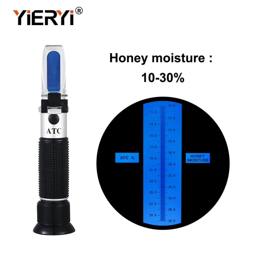 Ручной рефрактометр yieryi для измерения влажности меда 10 30%|refractometer nd|honey
