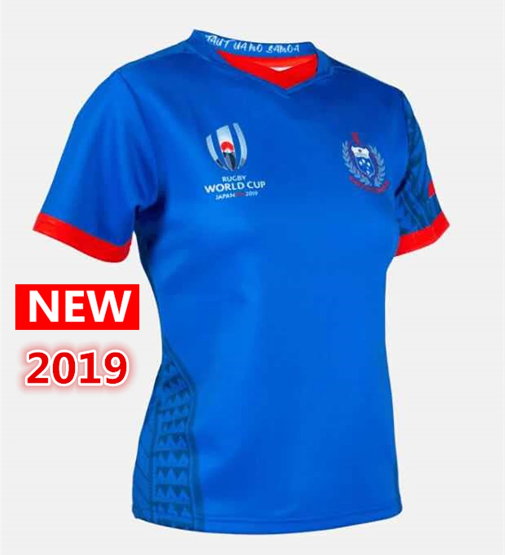 

2019 World Cup Samoa home Rugby Jerseys Rugby League shirt Samoa union jersey shirts s-3xl