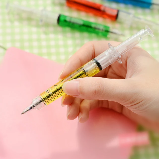 5 sztuk partia strzykawka długopis dla dzieci w wieku szkolnym pisanie materiałów eksploatacyjnych kreatywny strzykawka tanie i dobre opinie K-INK GLP079S 0 7mm Biuro i szkoła pen 5 sztuk partia strzykawka długopis dla dzieci w wieku szkolnym pisanie materiałów eksploatacyjnych kreatywny strzykawka tanie i dobre opinie K-INK GLP079S 0 7mm Biuro i szkoła pen