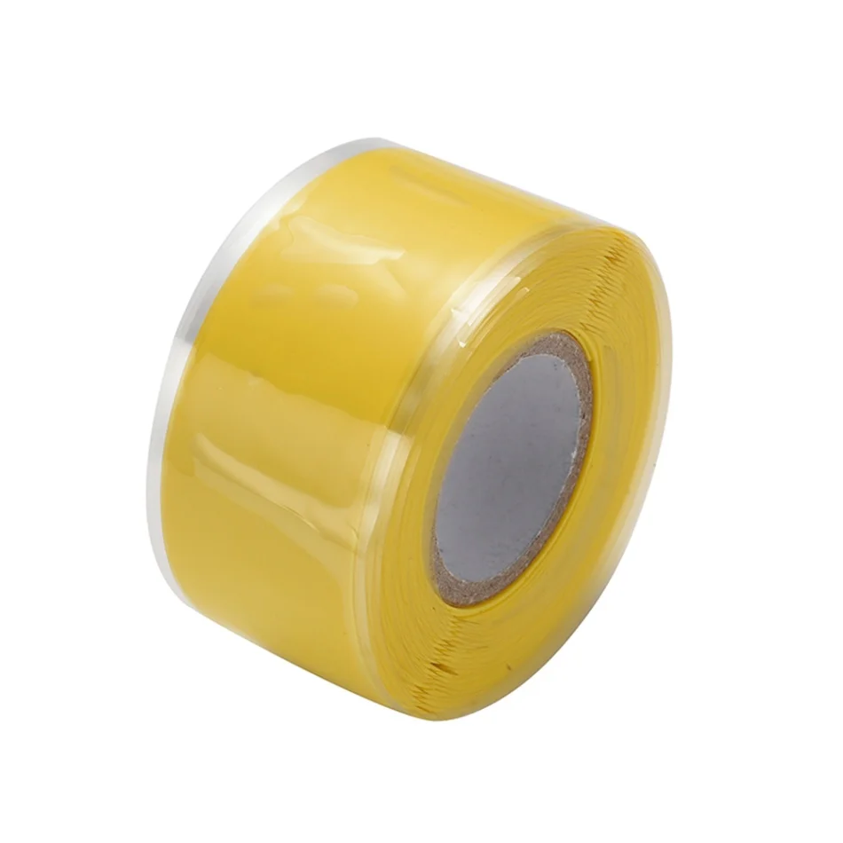 Водонепроницаемые само-заклепки-проводники уплотнения изоляции ремонтные ленты для электрических кабелей соединения обмотка для водопроводной трубы - Цвет: Yellow2