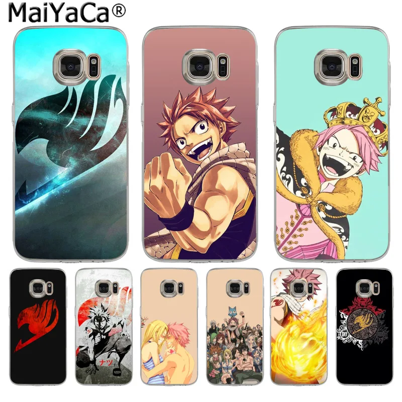 MaiYaCa Anime Manga Fairy Tail Luxury Fashion Phone Case for Samsung S9