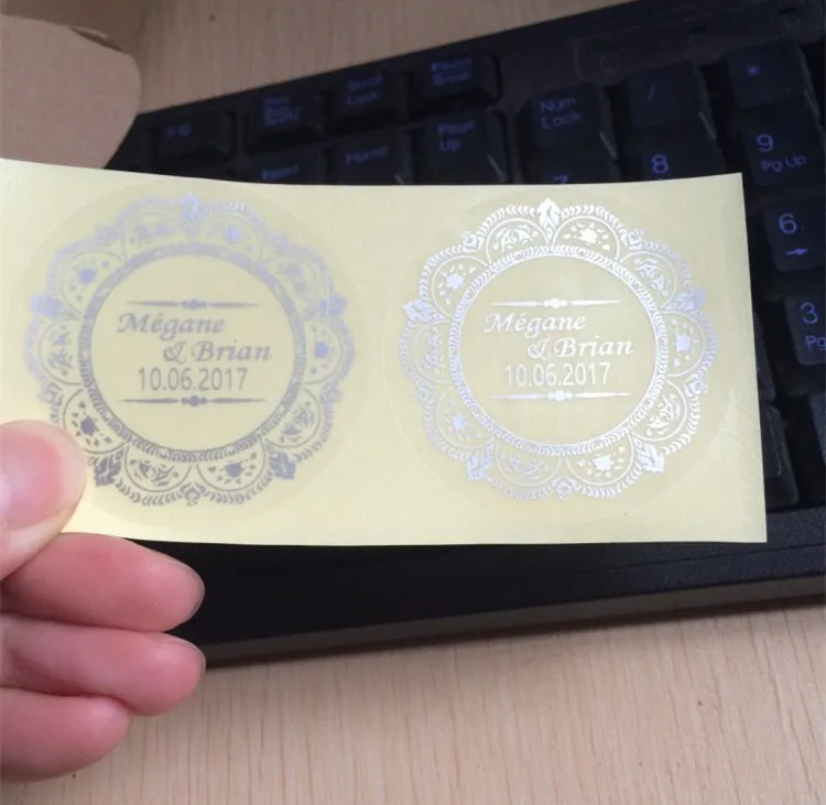 Vintage wedding anniversary birthday party decoration kits favors name label stickers envelop seals
