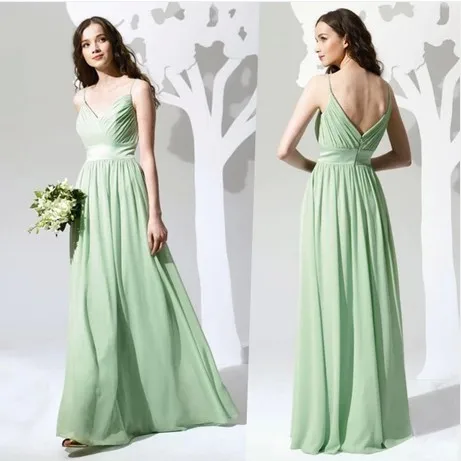 Popular Light Green Bridesmaid Dresses-Buy Cheap Light Green ...