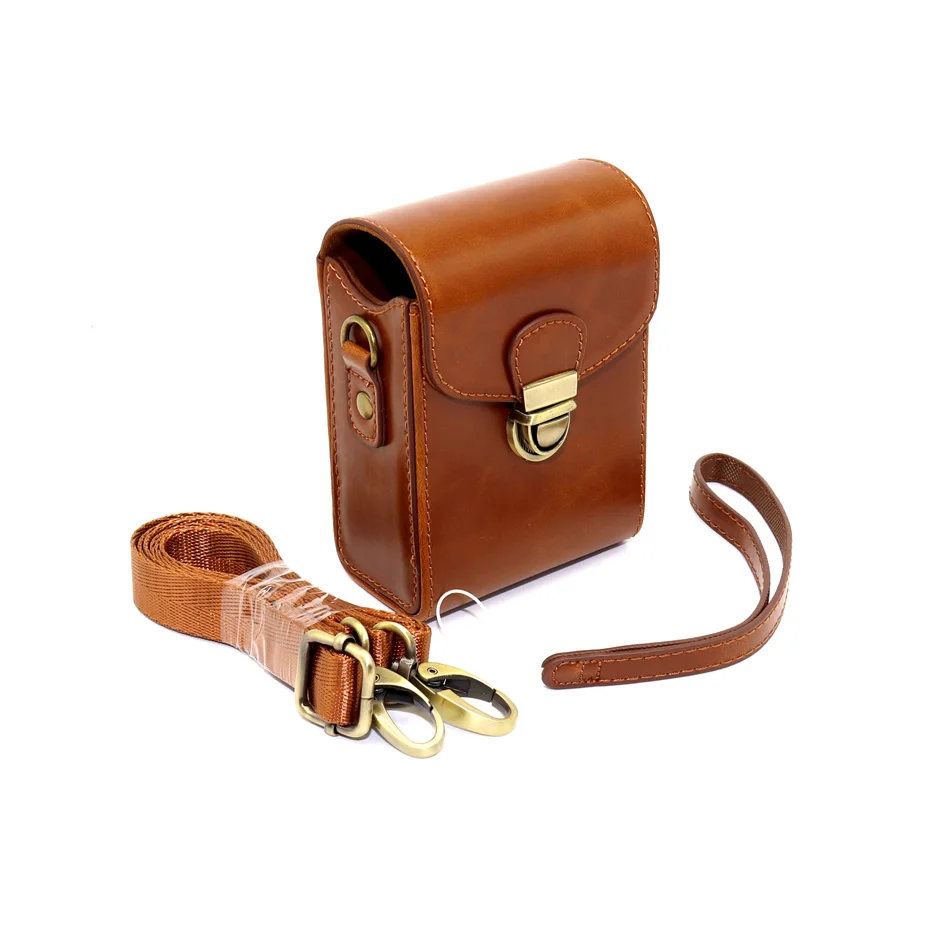 

CADEN Camera Leather Case Shoulder Bag for SONY Cyber-Shot DSC-RX100 RX100 Mark V IV III II I 5 4 3 2 1 Compact Camera Bag