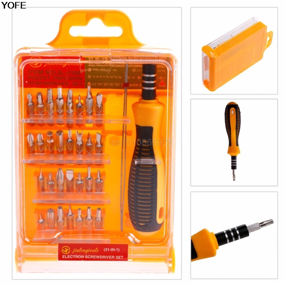 32 in 1 Mini Repair Precision Screwdriver Torx Fix Tool Kit Set Fr