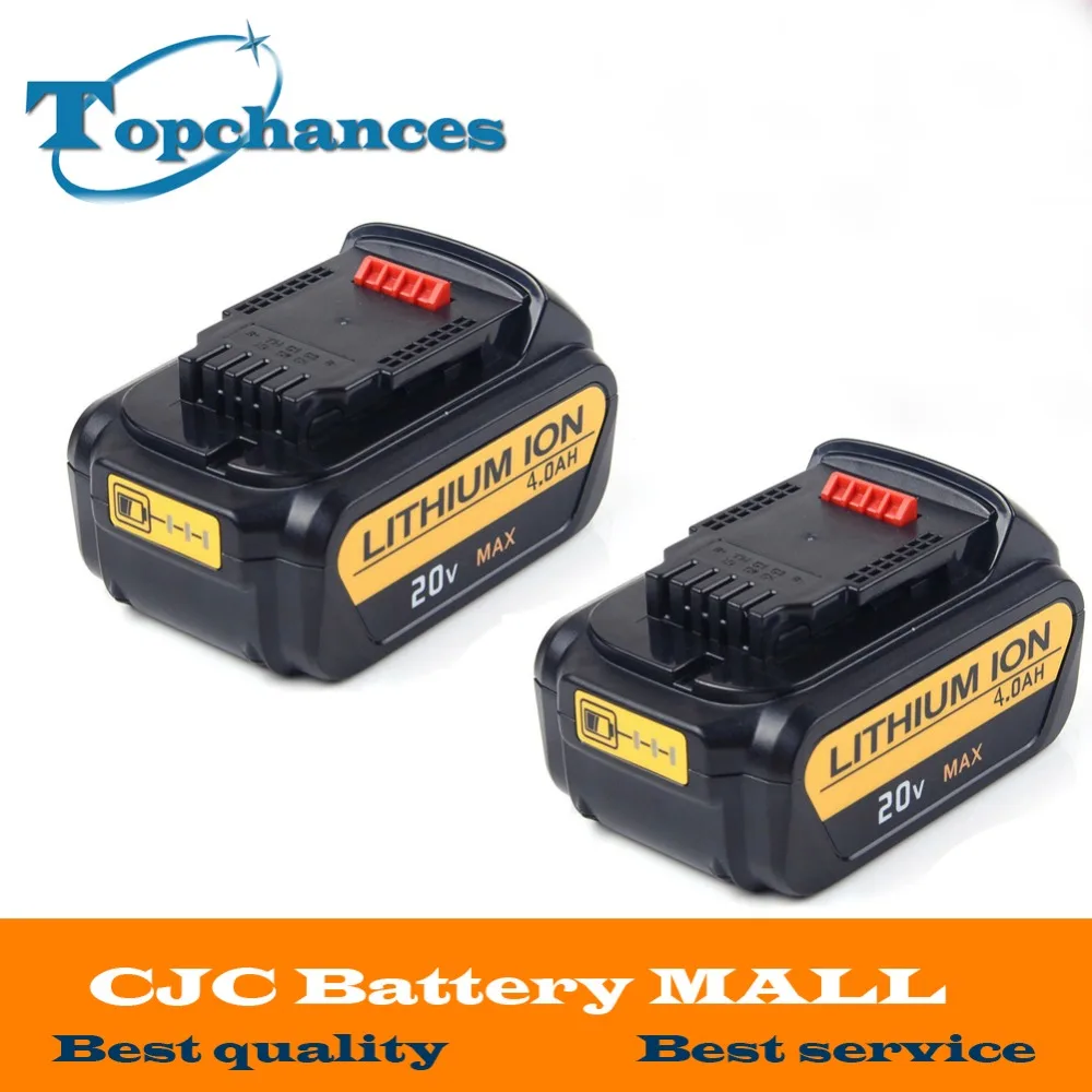 2pcs High Quality 20V 4000mAh Battery font b Power b font font b Tools b font