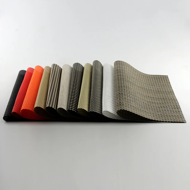 6 Pcs Placemat Table Mat Western Pad Placemats Pvc Kitchen 6 Pcs Placemat Table Mat Western Pad Placemats Pvc Kitchen Mats Dinning Waterproof Spoon