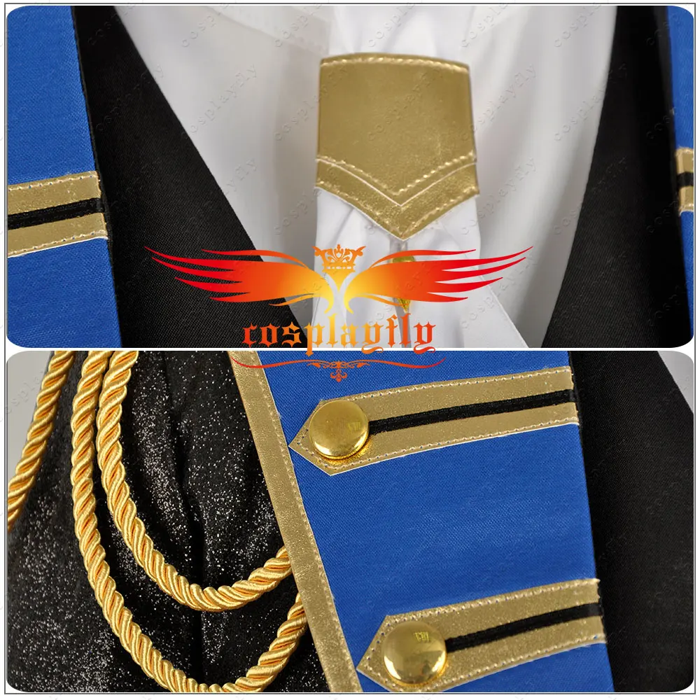 Костюм для косплея Uta No Prince Sama 4 сезона HIjirikawa Masato костюм Королевского синего цвета