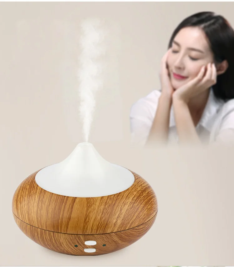 

210ML Ultrasonic Aroma Humidifier Color Chaning LED Night Light Mist Maker Essential Oil Diffuser For Home Office SPA
