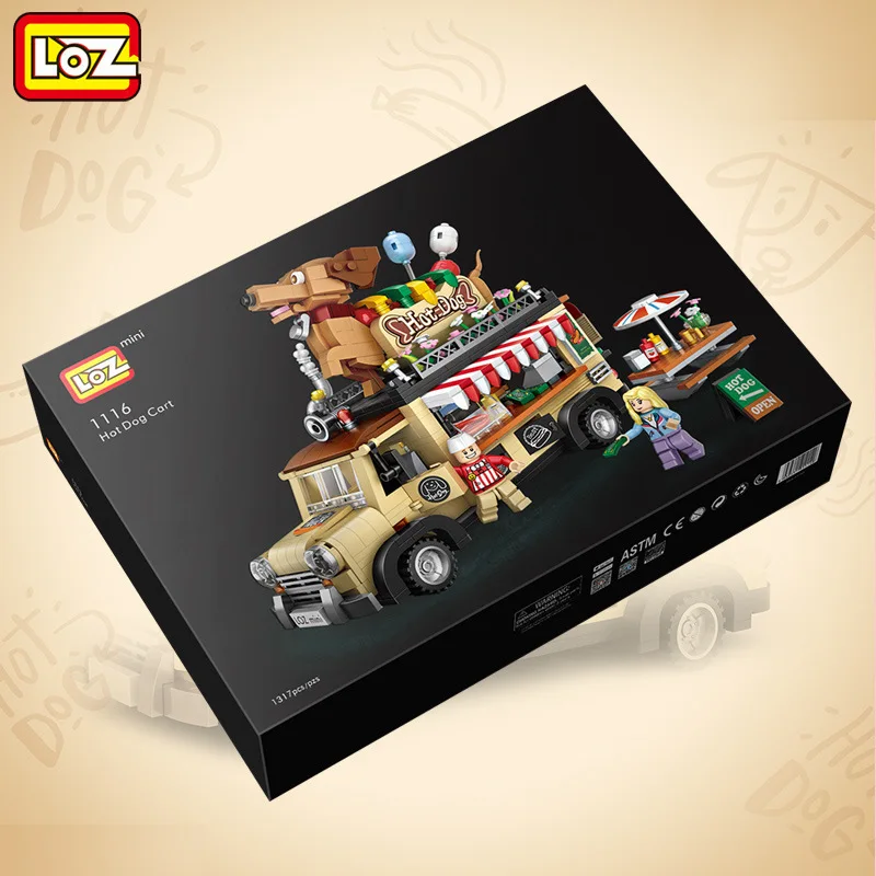 LOZ MINI Blocks Car 1116-4