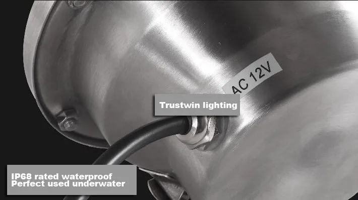 Aquarium LED RGB high lumen flood light  IP68 30 degree pond lamp 3W 6W 9W 12W 15W 18W 24W 36W Fish Tank Underwater Spot Light underwater solar lights