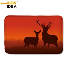 HUGSIDEA приветственные напольные коврики с изображением жирафа для ванной комнаты кухонные ковры коврик с изображением кошки для гостиной противоскользящие Tapete