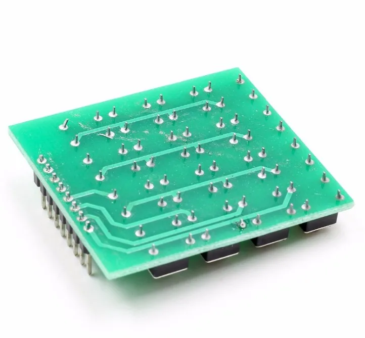 8pin 4x4 4*4 Матрица 16 клавиш клавиатура с кнопочной панелью макетная плата модуль