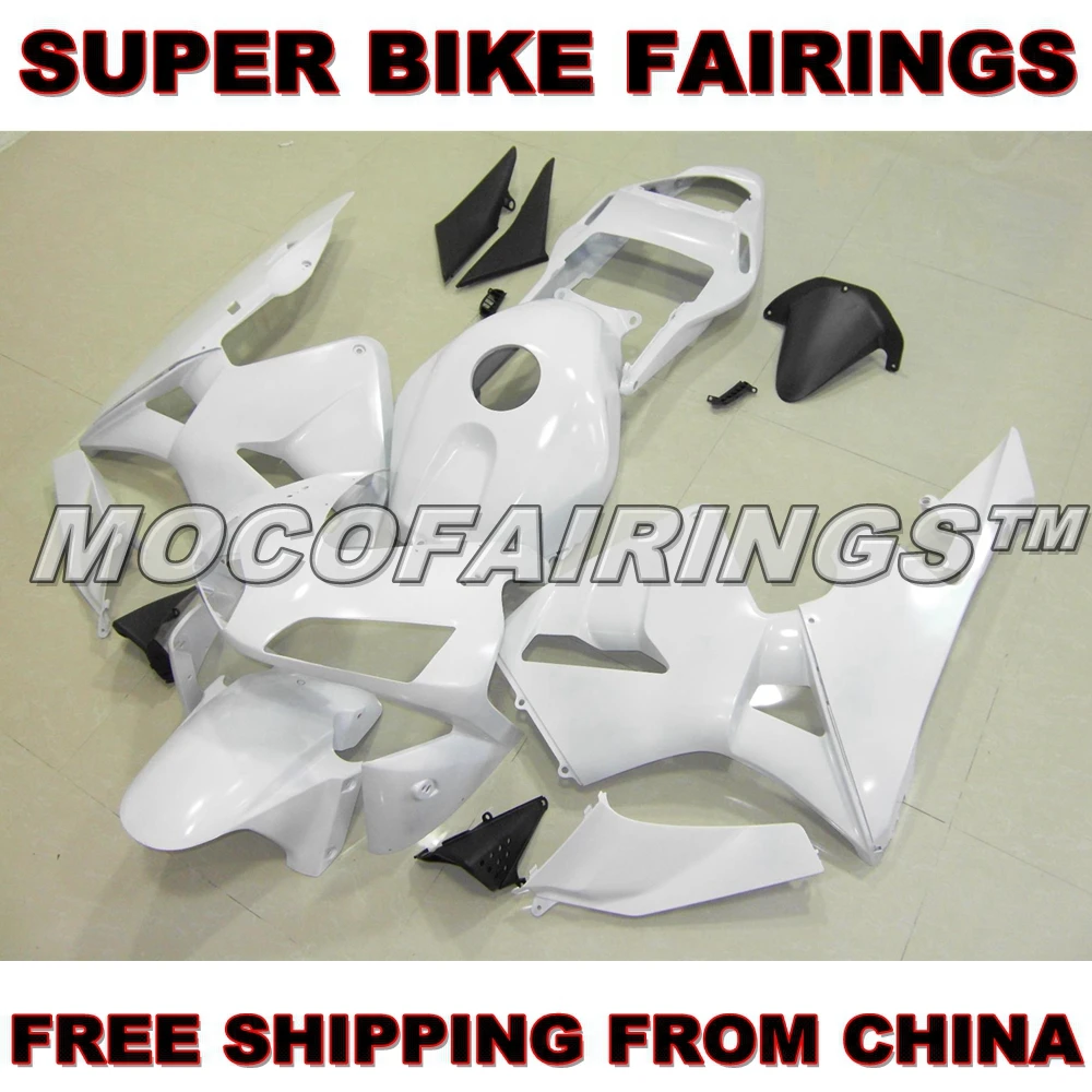 Motorcycle Unpainted ABS Fairing Kit For Honda CBR600RR 2003 2004 CBR 600 RR F5 03 04 Fairings Front Nose Kits Bodywork Pieces Motorcycle Unpainted ABS Fairing Kit For Honda CBR600RR 2003 2004 CBR 600 RR F5 03 04 Fairings Front Nose Kits Bodywork Pieces
