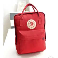 2016 Nouveau Nylon Hommes et Femmes Kipled Sac À Dos Épaule Sac Ordinateur Sac Cartable Mochila Feminina Bolsas Noir Rouge # B0803-1