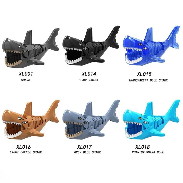 Special Offers 6Pcs/Lot The Caribbean of Pirates Ghost Zombie Sharks Model Building Blocks Enlighten Figure Toys For Children Compatible Legoe