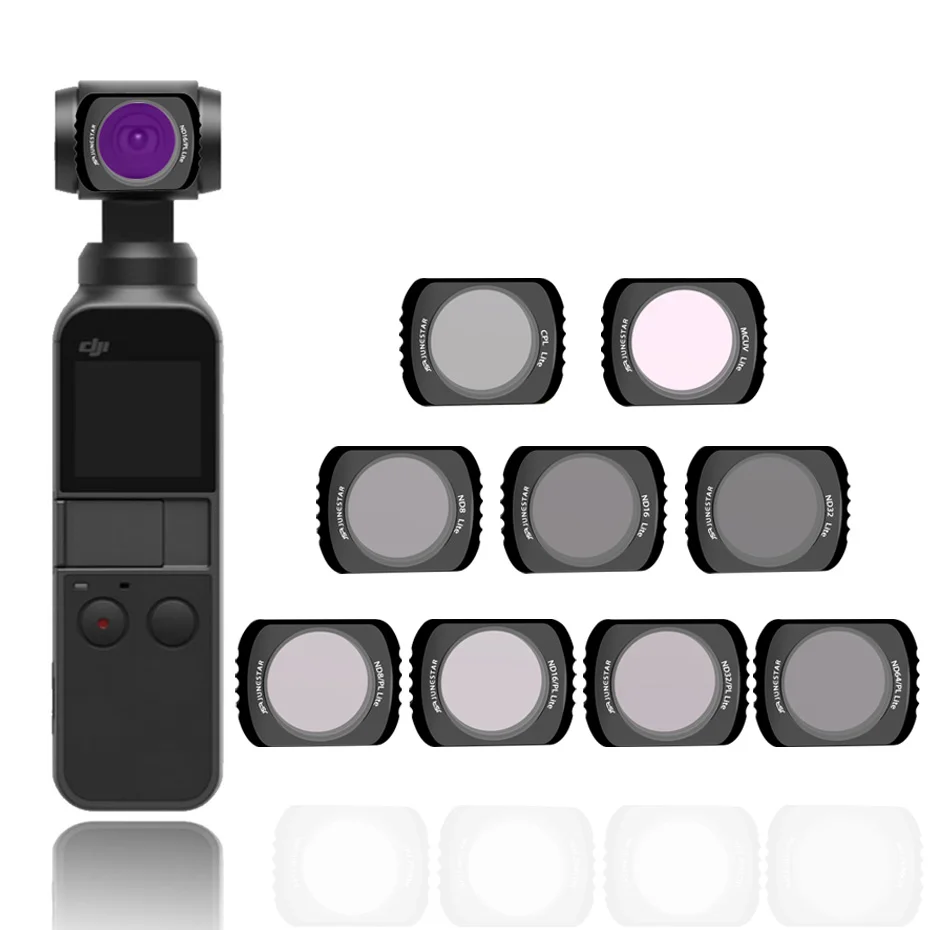 Ручной фильтр для камеры DJI Pocket 2 CPL MC UV ND 4 8 16 32 64 набор фильтров Osmo Оптическое