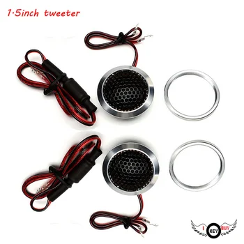 

I Key Buy High-Quality 1.5Inch 2PCS Car Tweeter Speaker Aluminum Silk Membrane Auto Automobile Audio Conversion Treble Head