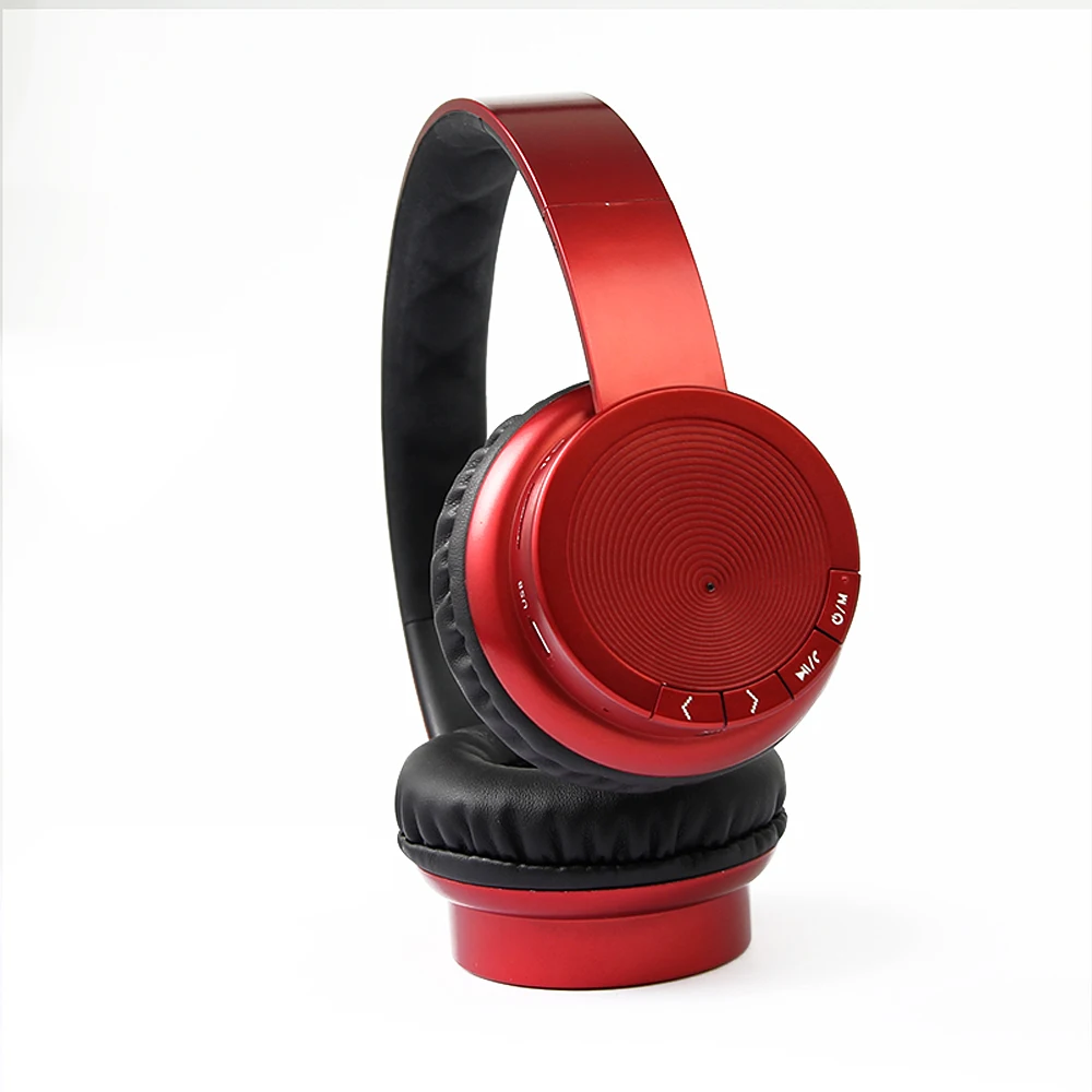  BT-088 Bluetooth Headphone Foldable Adjustable Wireless Earphone Support FM TF Card with Mic for Ph