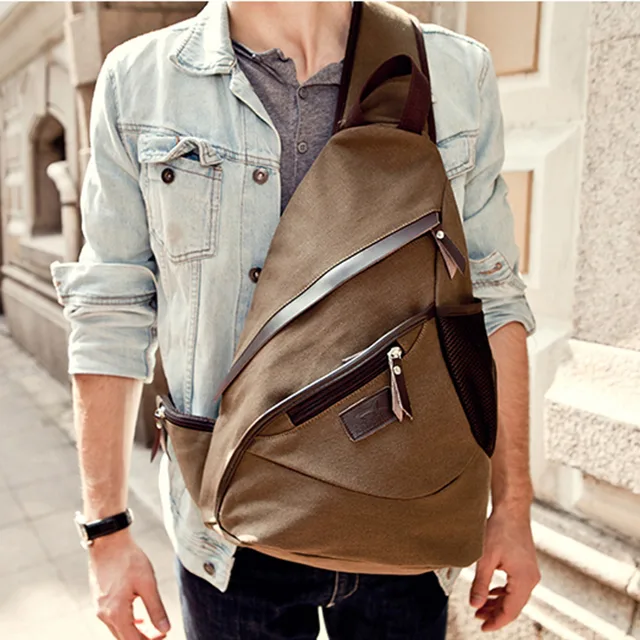 Men's Luxury Canvas Shoulder Bagstyle