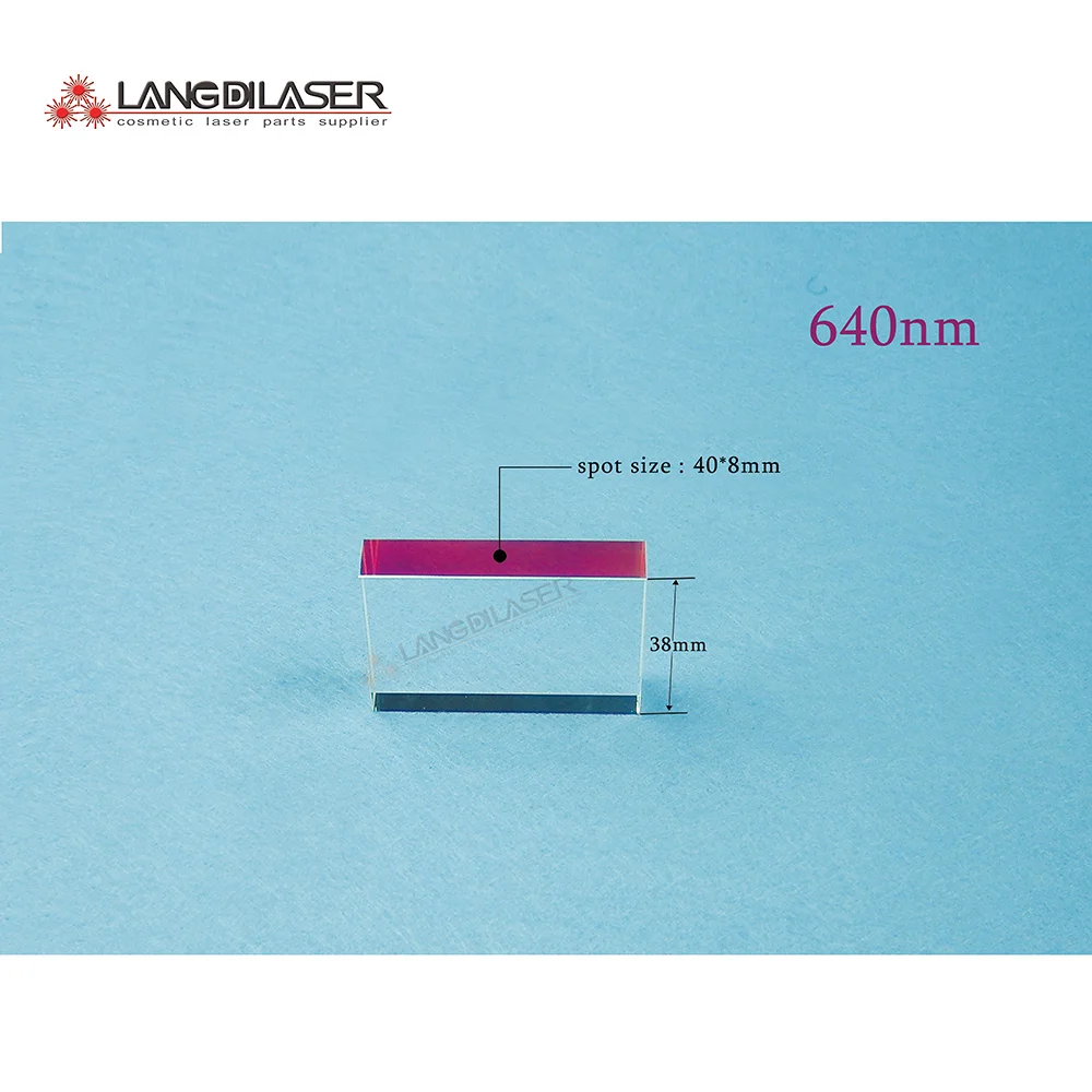 

size : 40*8*38 / spot size : 40*8 / wavelength : 640nm~1200nm / IPL crystal / IPL filters