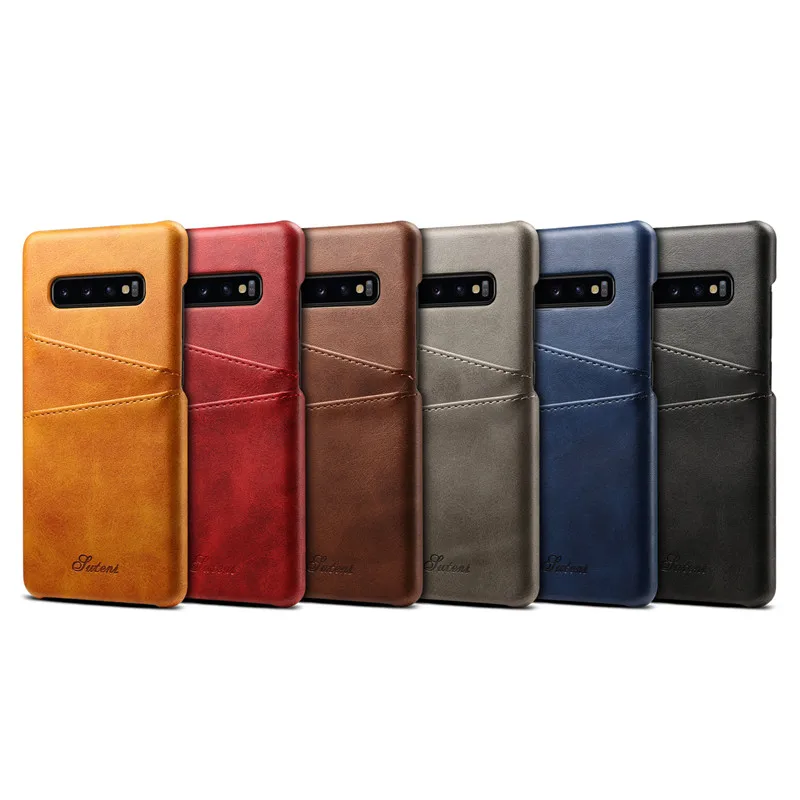 

Leather Cover For Samsung Galaxy S10 Plus S10E Case For Samsung S10 Case Leathers with Card Holder Wallet For Note 8 9