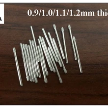 50 шт в наборе с накатанной головкой Давление соединительных штифтов ассортимент 0,9/1,0/1,1/1,2 мм толщиной пополнение размеров