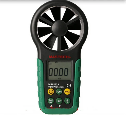 

MASTECH MS6252A Handheld Digital Anemometer Wind Speed Meter