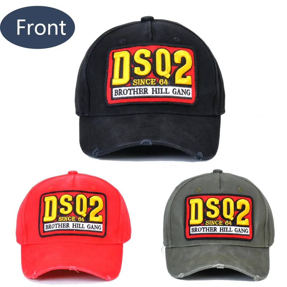 

DSQICOND2 Casual Brand Snapback Baseball Cap for Women Men DSQ2 High Quality Embroidery Custom Hip Hop Hat Casquette Femel Male